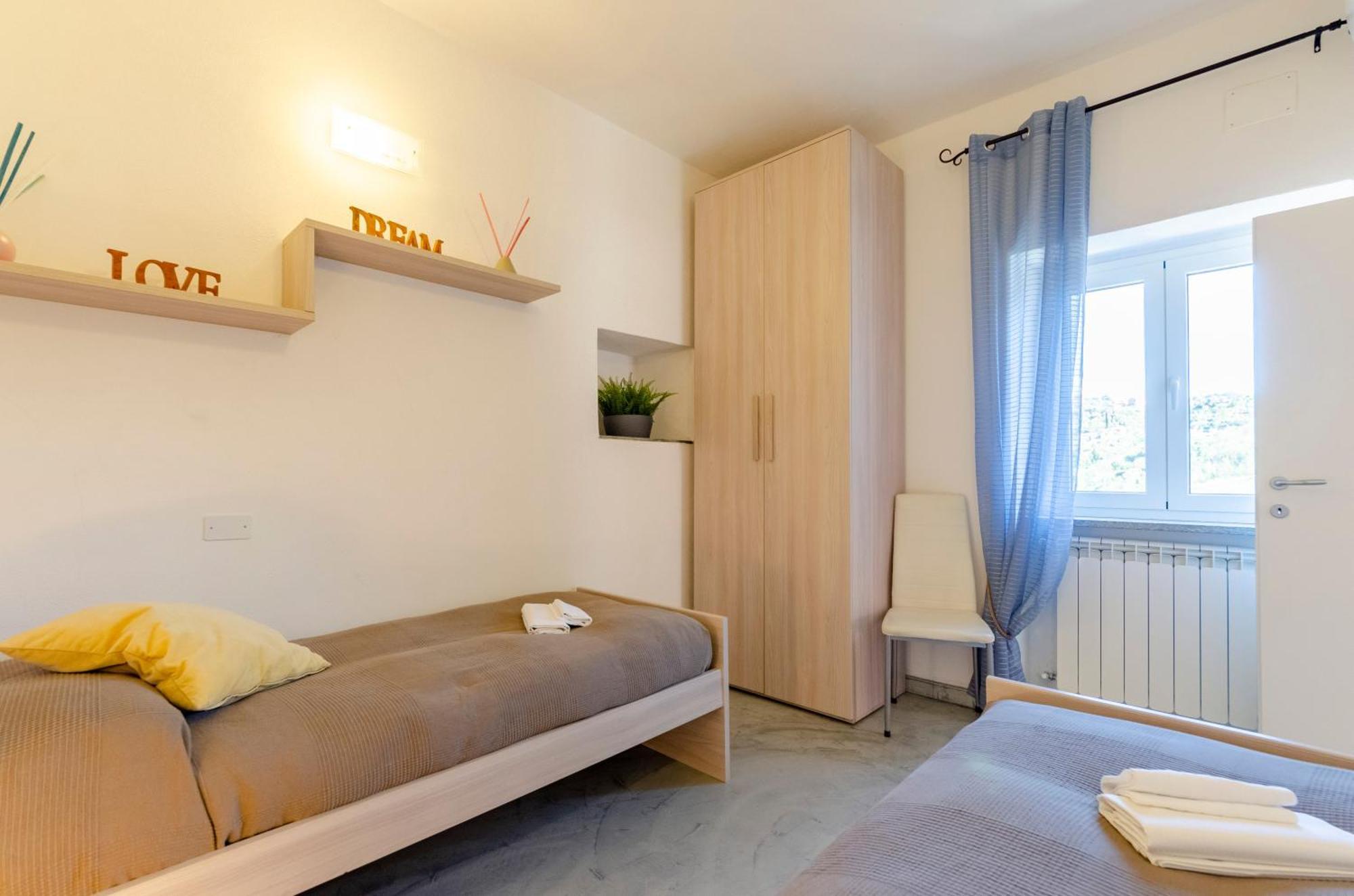 Alla Casa Rosa, Peaceful Apartment Surrounded By Greenery With Free Parking, Wifi & Air Conditioning راباللو المظهر الخارجي الصورة