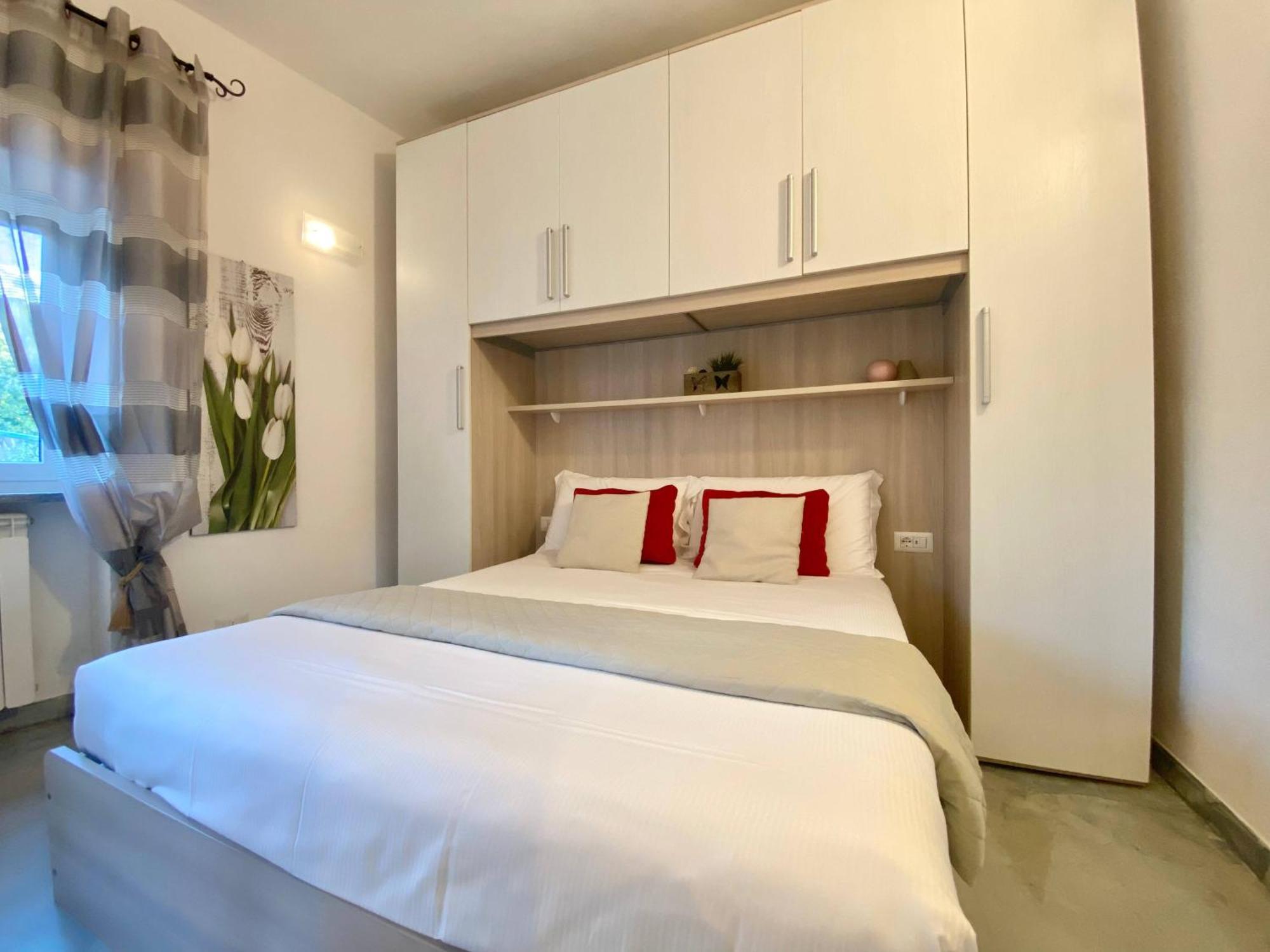 Alla Casa Rosa, Peaceful Apartment Surrounded By Greenery With Free Parking, Wifi & Air Conditioning راباللو المظهر الخارجي الصورة